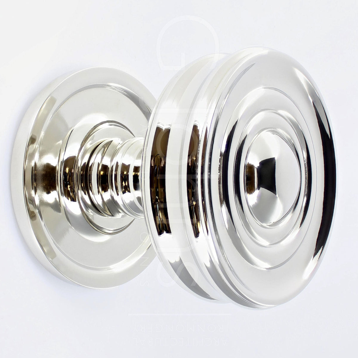 classic-design-mortice-knob-with-raised-front-concealed-fixed-rose-polished-nickel