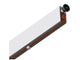 Concealed Bottom Of Door Automatic Drop Down Weather Draught & Acoustic Seal - 37db Range - Aluminium