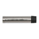 Cylinder Wall Mounted Door Stop Without Rose - Polished Nickel