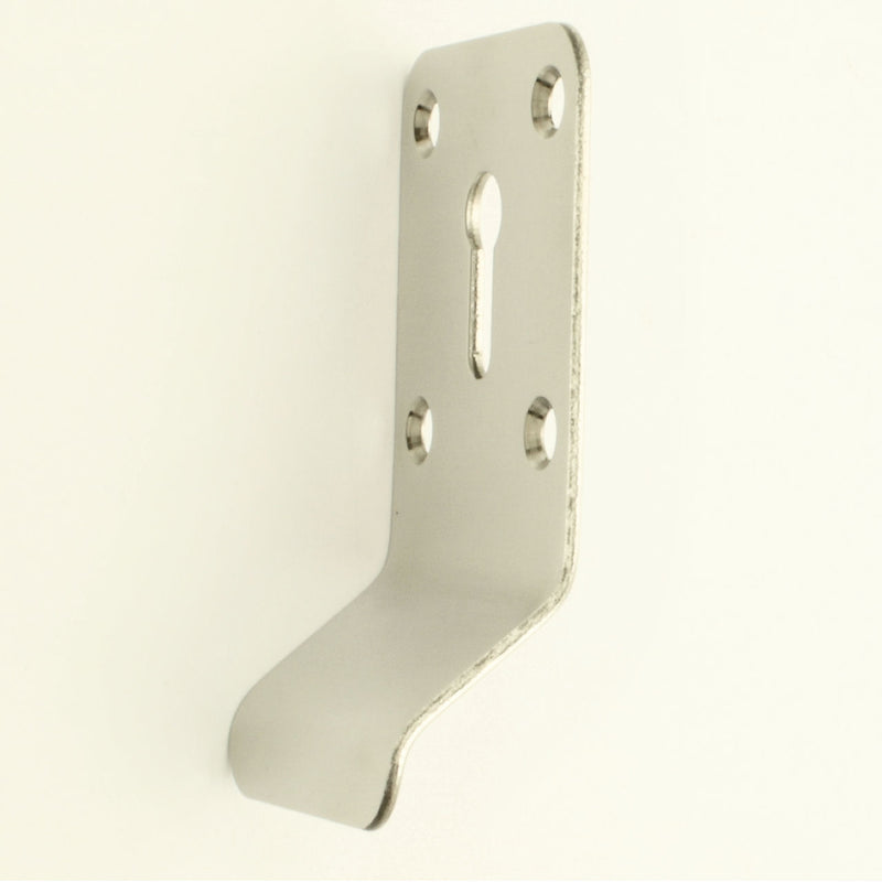 Chubb Style Cylinder Pull With Standard Key Way - Polished Stainless Steel