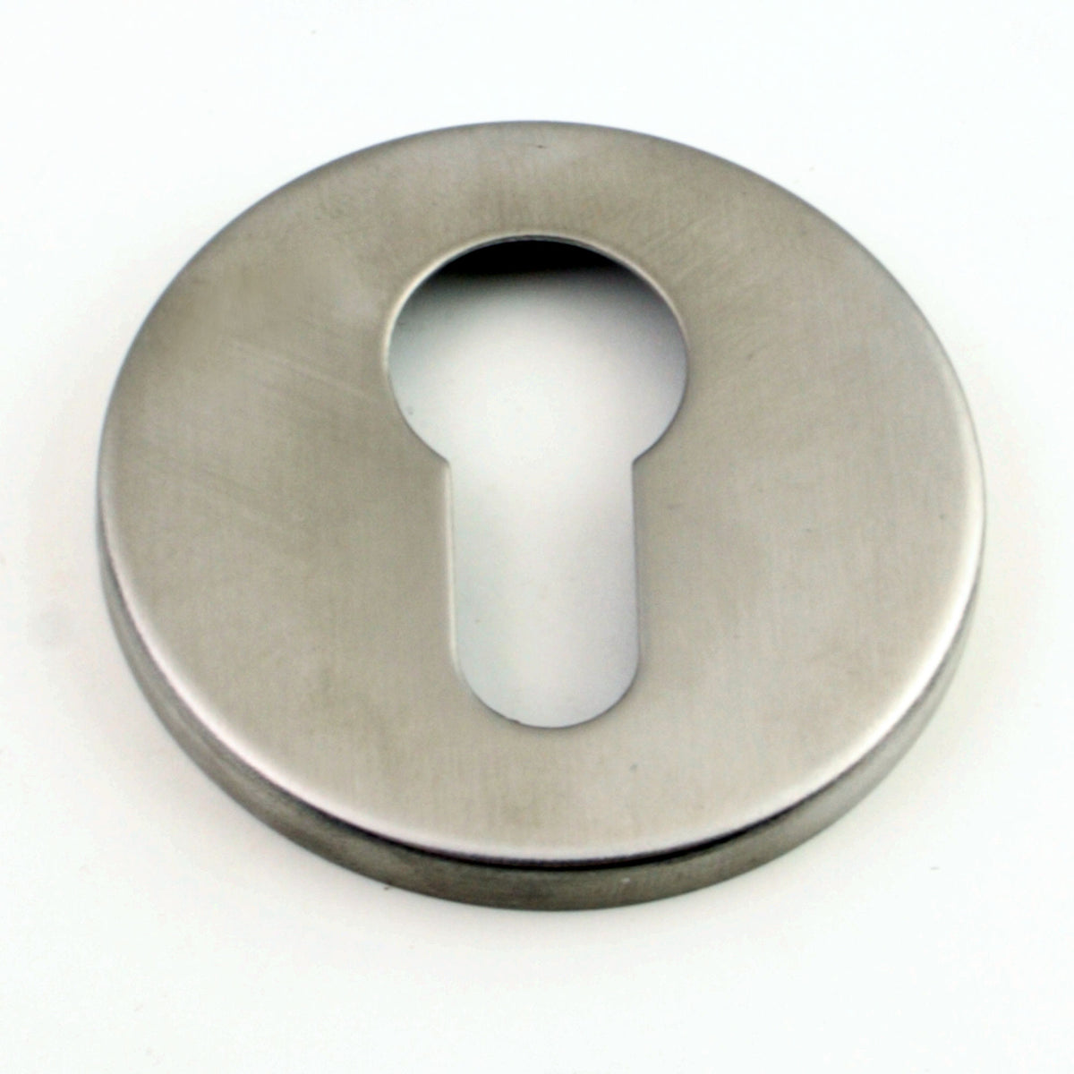 DIN Style Anti-Thrust Mortice Night Latch - Complete Set - With Handles & Cylinder - Satin Stainless Steel