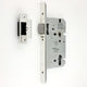 Architectural Quality DIN Style Anti-Thrust Mortice Night Latch - CE / UKCA Marked - Fire Rated - Certifire Approved - Polished Stainless Steel