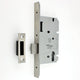 Architectural Quality DIN Style Euro Profile Mortice Deadlock - CE / UKCA Marked - Fire Rated - Certifire Approved - Satin Stainless Steel