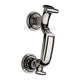Traditional Doctor Door Knocker - Polished Nickel