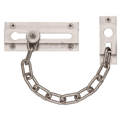 Door Chain - Satin Nickel