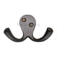 Double Robe Hook - Matt Bronze (Lacquered)