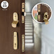 High Security Dual Front Door Lock Kit - Auto Locking BS8621 Mortice Nightlatch & BS3621 Mortice Dead Lock - Antique Brass (Lacquered)