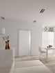 Eclisse Glass Sliding Pocket Door System - Single Door Kit Supplied With Glass Door - 100mm Finished Wall Thickness