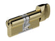 EPS - TS007 3 Star Rated - Euro Profile Cylinder & Turn (Key / Turn) - Supplied With 3 Keys - Two Sizes Available - Polished Brass