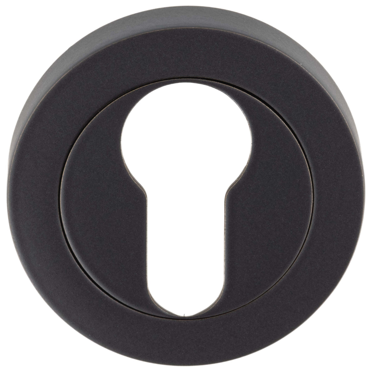 Euro Profile Escutcheon - Matt Black