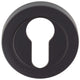 Euro Profile Escutcheon - Matt Black