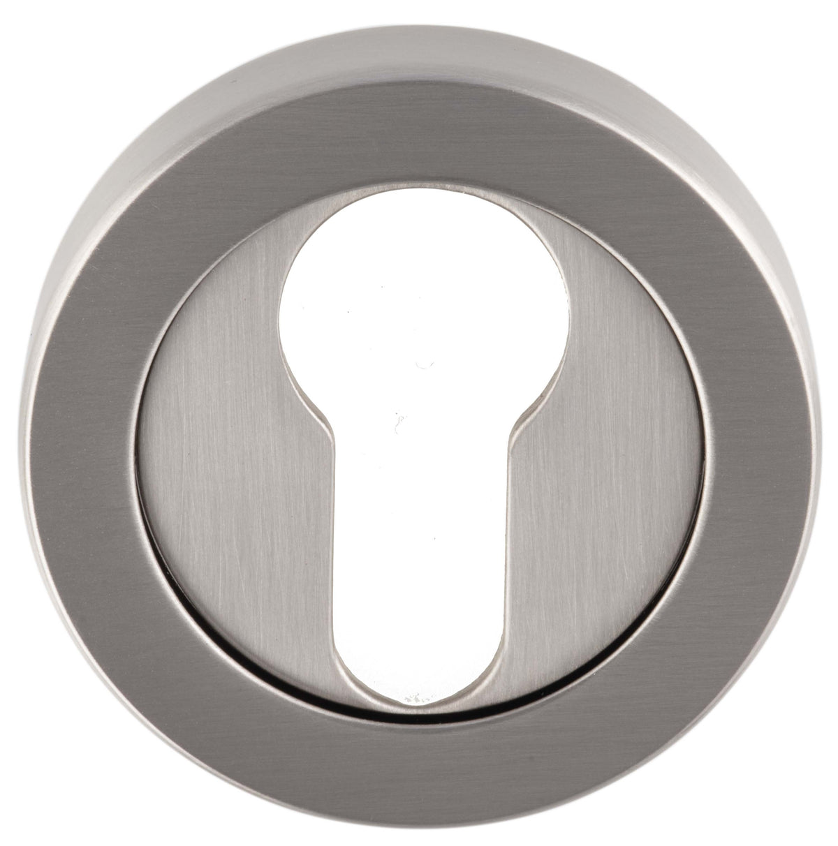 Euro Profile Escutcheon - Satin Nickel