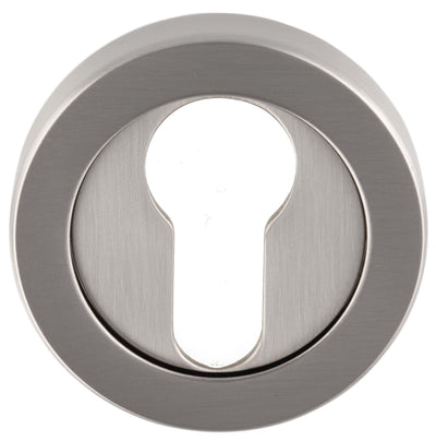 Euro Profile Escutcheon - Satin Nickel
