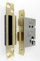 Architectural Quality Euro Profile Sash Lock Case - CE / UKCA Marked - Fire Rated - Certifire Approved - Satin Brass Plated