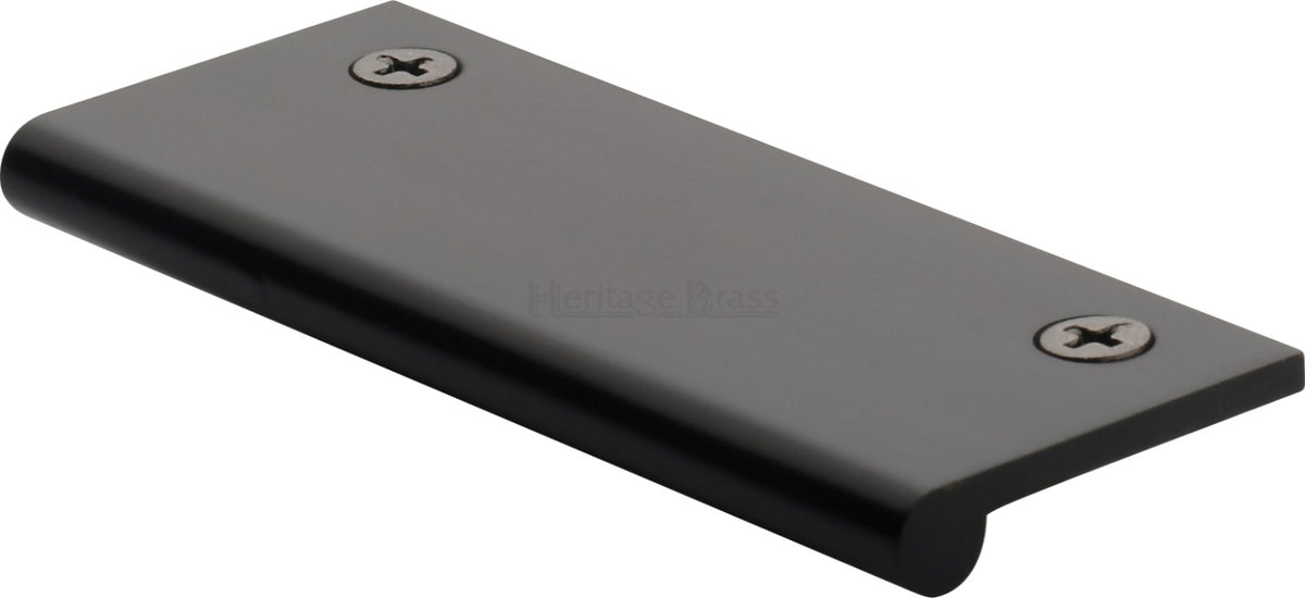 Face Fixing Finger Edge Pull - With Rounded Edge Design - Available In 6 Sizes - Matt Bronze