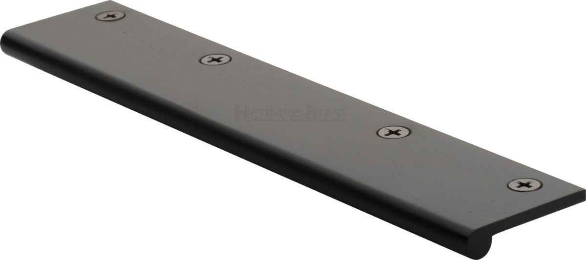 Face Fixing Finger Edge Pull - With Rounded Edge Design - Available In 6 Sizes - Matt Bronze