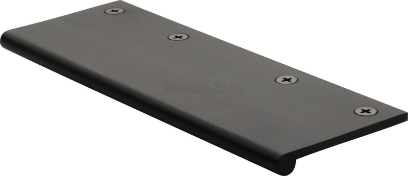 Face Fixing Finger Edge Pull - With Rounded Edge Design - Available In 6 Sizes - Matt Bronze