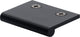 Face Fixing Finger Edge Pull - With Rounded Edge Design Matt Black