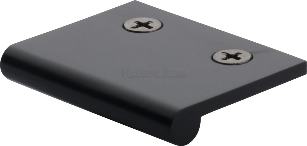 Face Fixing Finger Edge Pull - With Rounded Edge Design - Available In 6 Sizes - Matt Bronze