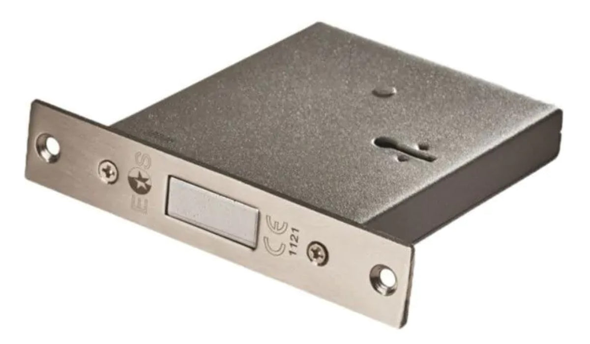 FB2 dead lock CE marked - fire rated - satin stainless steel
