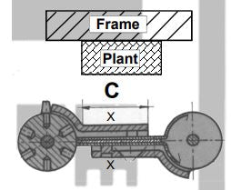 FD30 - 30 Minute Fire Rated - Double Action Spring Hinges - For Double Swing Doors - Satin Stainless Steelnute Fire Rated - Double Action Spring Hinges - For Double Swing Doors - Diagram