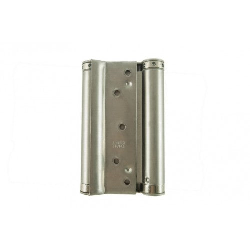 FD30 - 30 Minute Fire Rated - Double Action Spring Hinges - For Double Swing Doors - Satin Stainless Steel