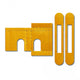 FD30 / FD60 Rated Intumescent Fire Door Kit To Suit 160mm x 32mm 3D Adjustable Hinge