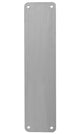 Radius Corner Finger Plate - Satin Stainless Steel - Suitable For Use With FD30 / FD60 Fire Doors