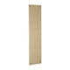 Flat Style Finger Plate - Face Fixed - Three Sizes Available - Polished Brass (Lacquered)