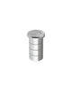 Flush Bolt Floor Socket - Dust Excluder - For Concrete Fixing - 38mm x 20mm - Satin Chrome