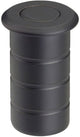 Flush Bolt Floor Socket - Dust Excluder - For Concrete Fixing - Matt Black