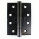 Polymer Bearing Grade 13 Hinges - CE / UKCA Marked - Fired Rated - Certifire Approved - 120kg Weight Limit - 102mm x 76mm - Matt Black