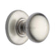 Plain Centre Door Knob 68mm Diameter Satin Nickel