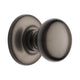 Plain Centre Door Knob 68mm Diameter Matt Bronze