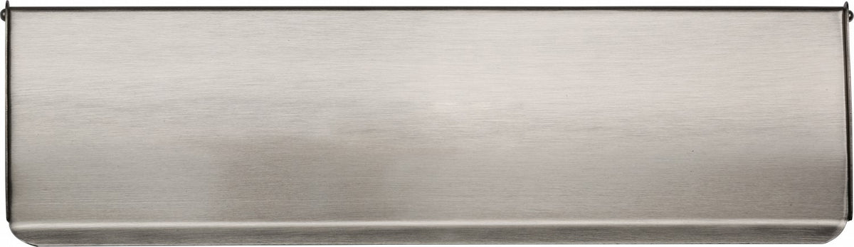 Internal Flap Letter Plate Tidy - Satin Nickel