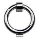 Ring Style Door Knocker 107mm Diameter Polished Chrome