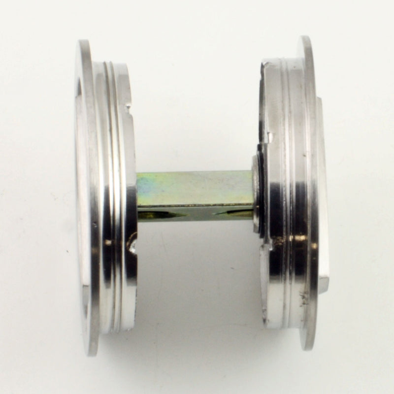 Bathroom Hook Lock For Sliding Pocket Doors - With Turn And Release  - Satin Stainless Steel - G Johns & Sons Ltd - Architectural Ironmongery