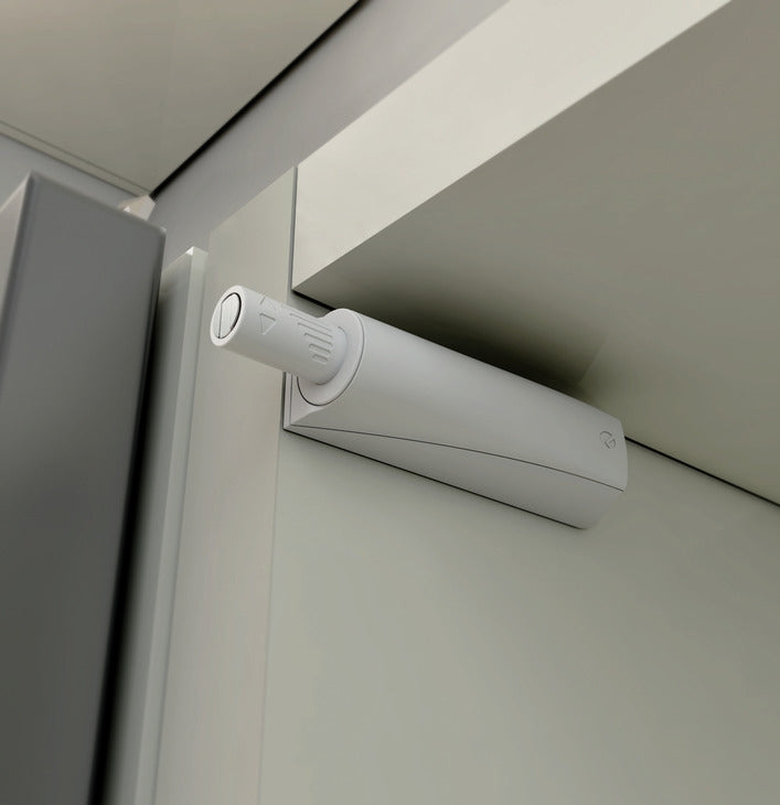 ess To Open Push Catch With Buffer - For Use With Sprung Blum Hinges - Surface Mounted Or Drill In Touch Latch