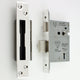 5 Lever British Standard Kite Marked Mortice Sash Lock - BS3621 Rated - CE / UKCA Marked - Fire Rated - Certifire Approved - Polished Stainless Steel -