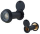 60 Minute Fire Rated Door Viewer - Spy Hole For Front Doors 35mm - 55mm Thick - Matt Black
