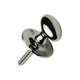 Oval Thumbturn For Use With Security Rack Bolts - Polished Nickel