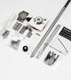 Single Door Self Closing Mechanism With Soft Close Damper & 24Vdc Electromagnetic Hold Open Device - For Connection To Fire Alarm Systems
