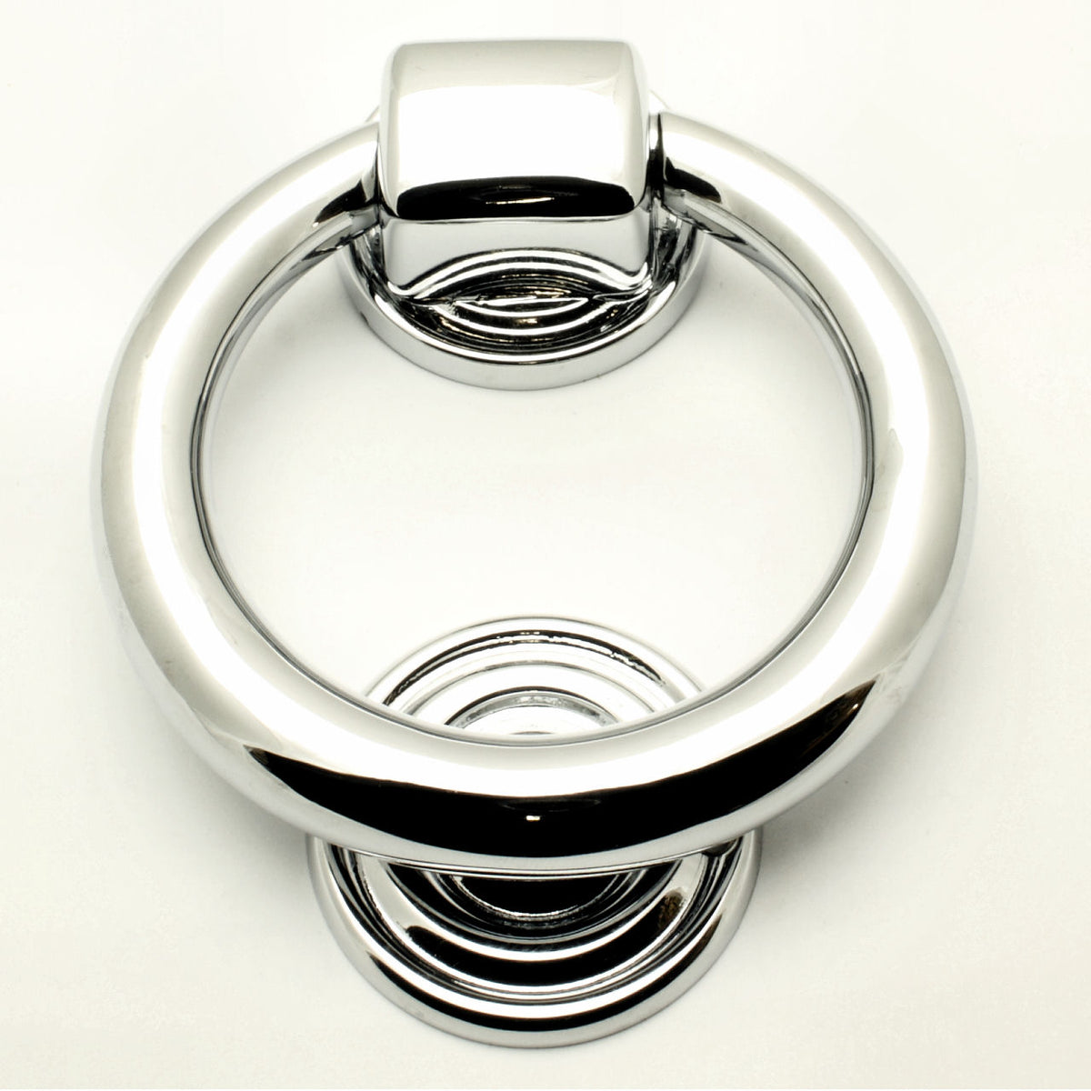 Ring Door Knocker - Polished Chrome
