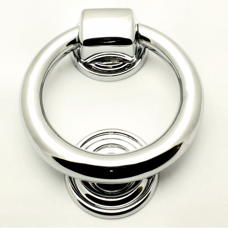 Ring Door Knocker - Polished Chrome