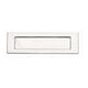 Letter Plate 257mm x 80mm (10" x 3") - Polished Chrome