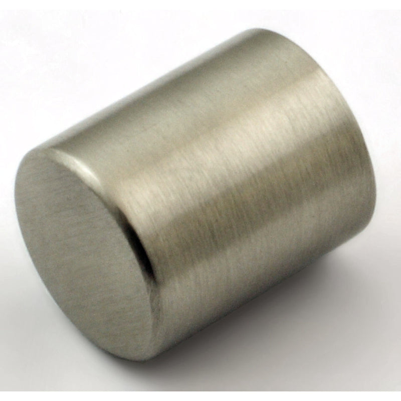 Contemporary Cylindrical Shape Cupboard Knobs - 4 Sizes - Satin Stainless Steel - G Johns & Sons Ltd - Architectural Ironmongery