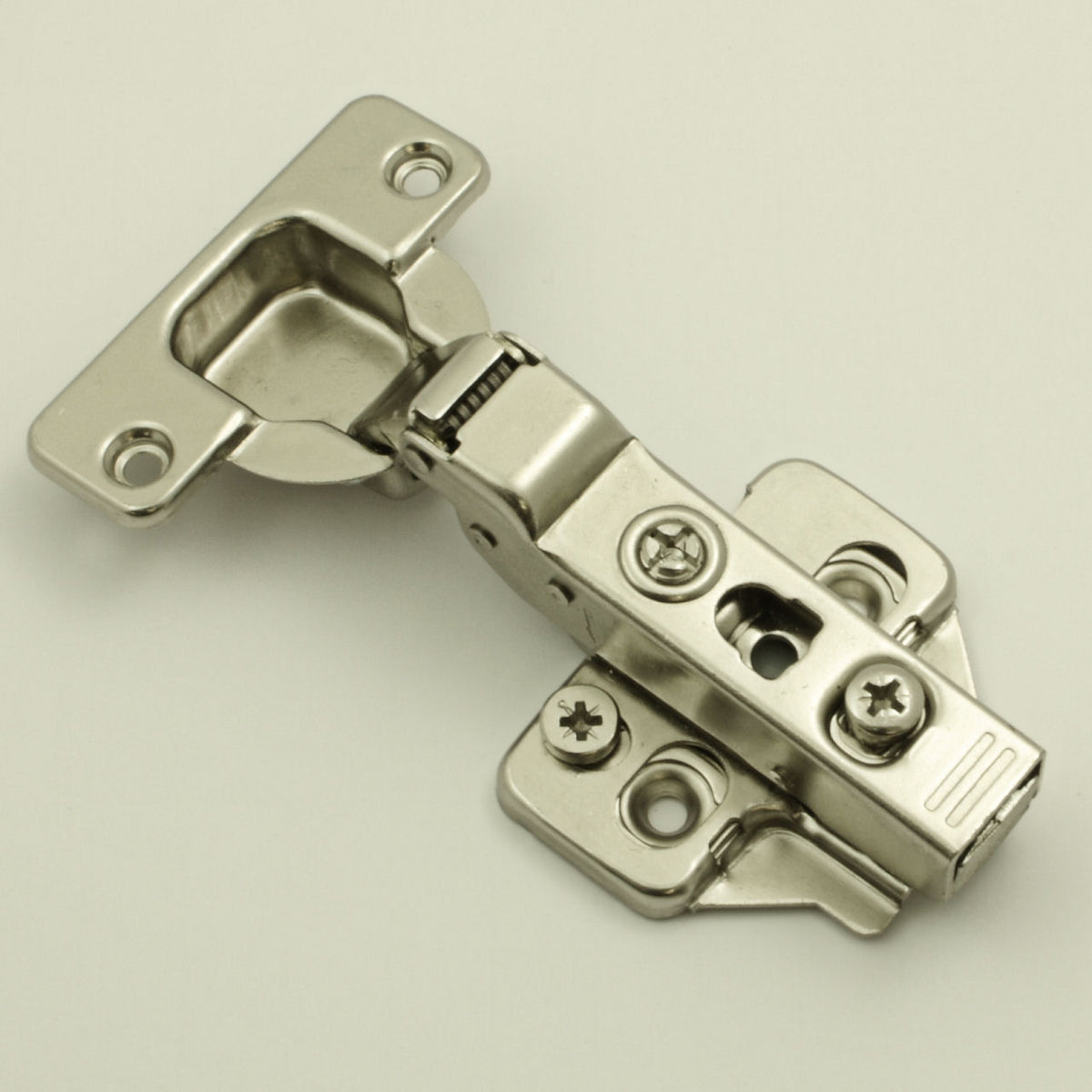 Blum Style Kitchen Cabinet Hinge - With Built In Soft Close - For HALF Overlay Doors - G Johns & Sons Ltd - Architectural Ironmongery