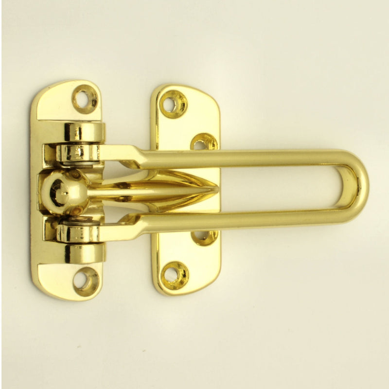 Front Door Guard (Hotel Room Guard) - Polished Brass