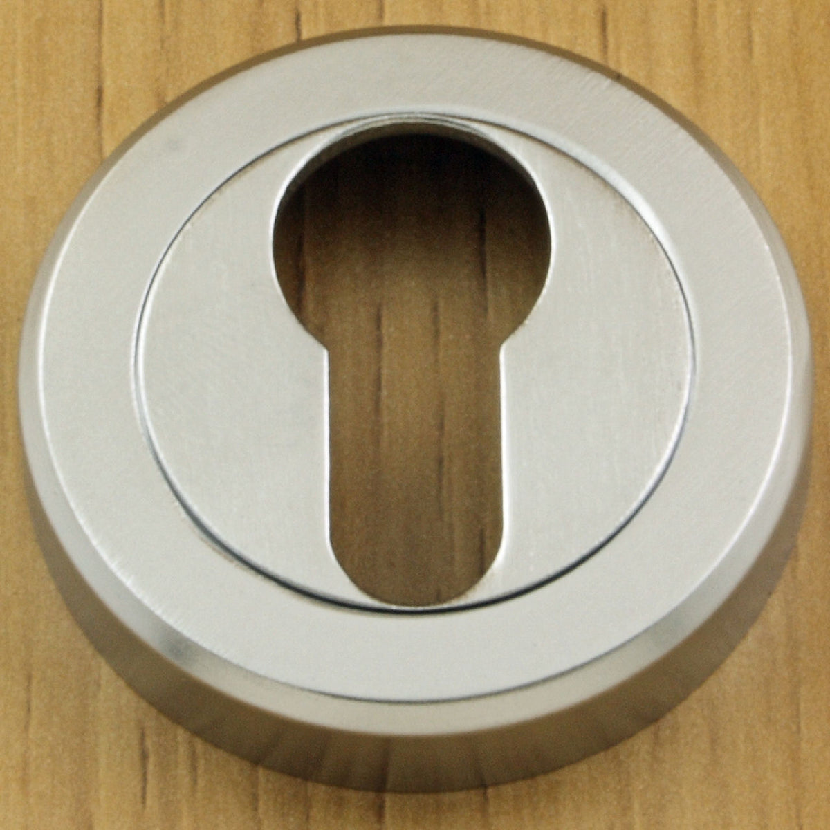 Euro Profile Escutcheon - Satin Chrome
