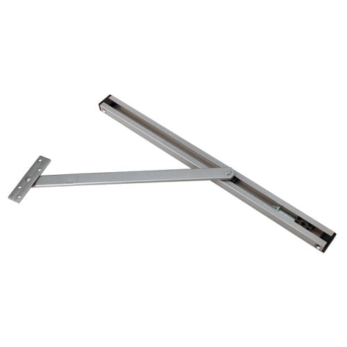 Mortice Overhead Door Restrictor / Holder - Polished Chrome